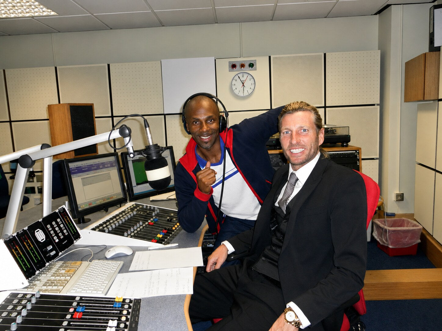 Studio guest with Devon