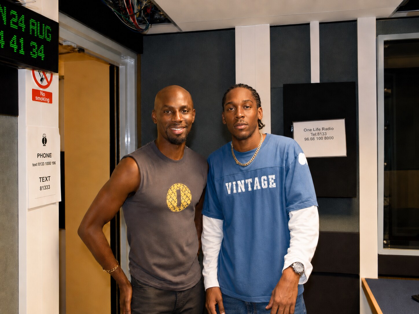 Lemar with Devon
